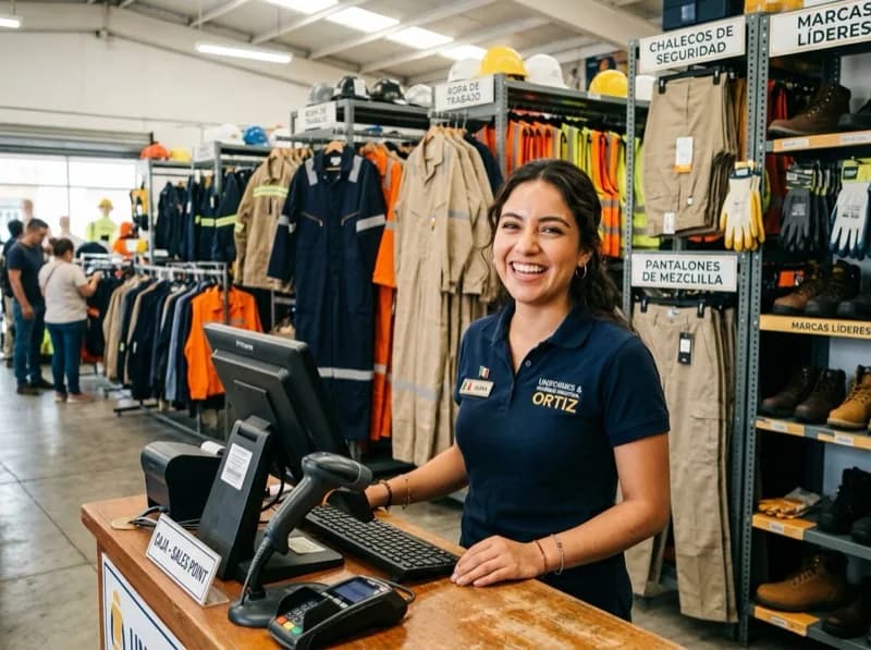 Tipos de empresas de ropa de trabajo que usan ClickBalance