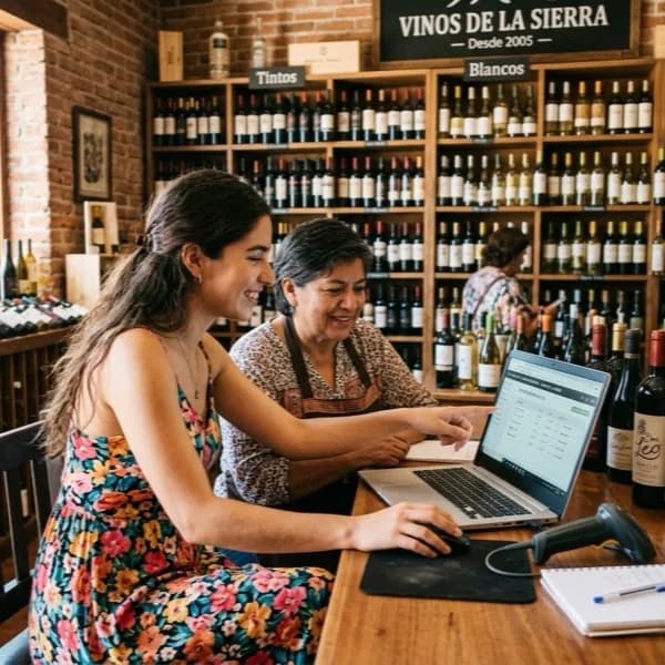 Control para Tiendas de Vinos y Licores