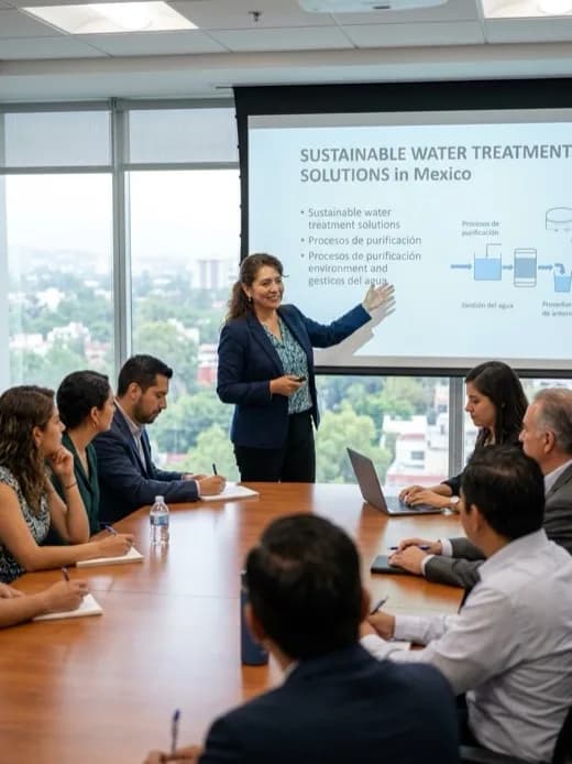 Empresa de tratamiento de aguas con ERP en la nube